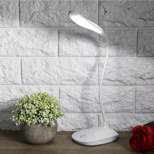 Rechargeable Led Desk Light Touch Sensor Bedside Table Reading Lamp Lamps