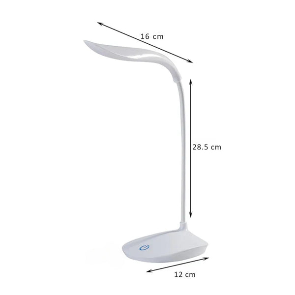 Rechargeable Led Desk Light Touch Sensor Bedside Table Reading Lamp Lamps