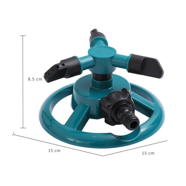 360 Degree Automatic Water Sprinkler Spray Nozzle Spray Guns Hose Nozzles & Wands