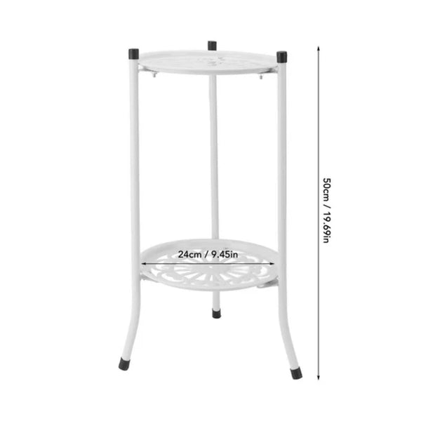 2 Tier Metal Plant Stand For Indoor And Outdoor Decoration Plant Stands