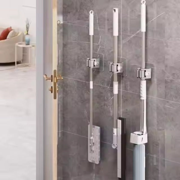 Wall Mounted Mop And Broom Holder Mop & Broom Accessories