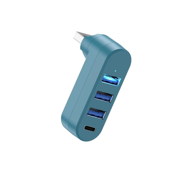 4 In 1 Usb Data Hub 180 Degree Rotatable Usb Cables Hubs & Adapters