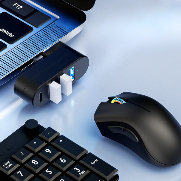 4 In 1 Usb Data Hub 180 Degree Rotatable Usb Cables Hubs & Adapters