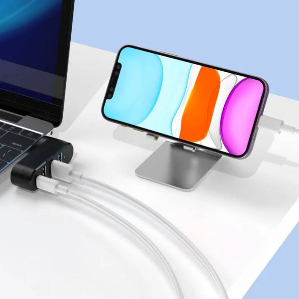 4 In 1 Usb Data Hub 180 Degree Rotatable Usb Cables Hubs & Adapters