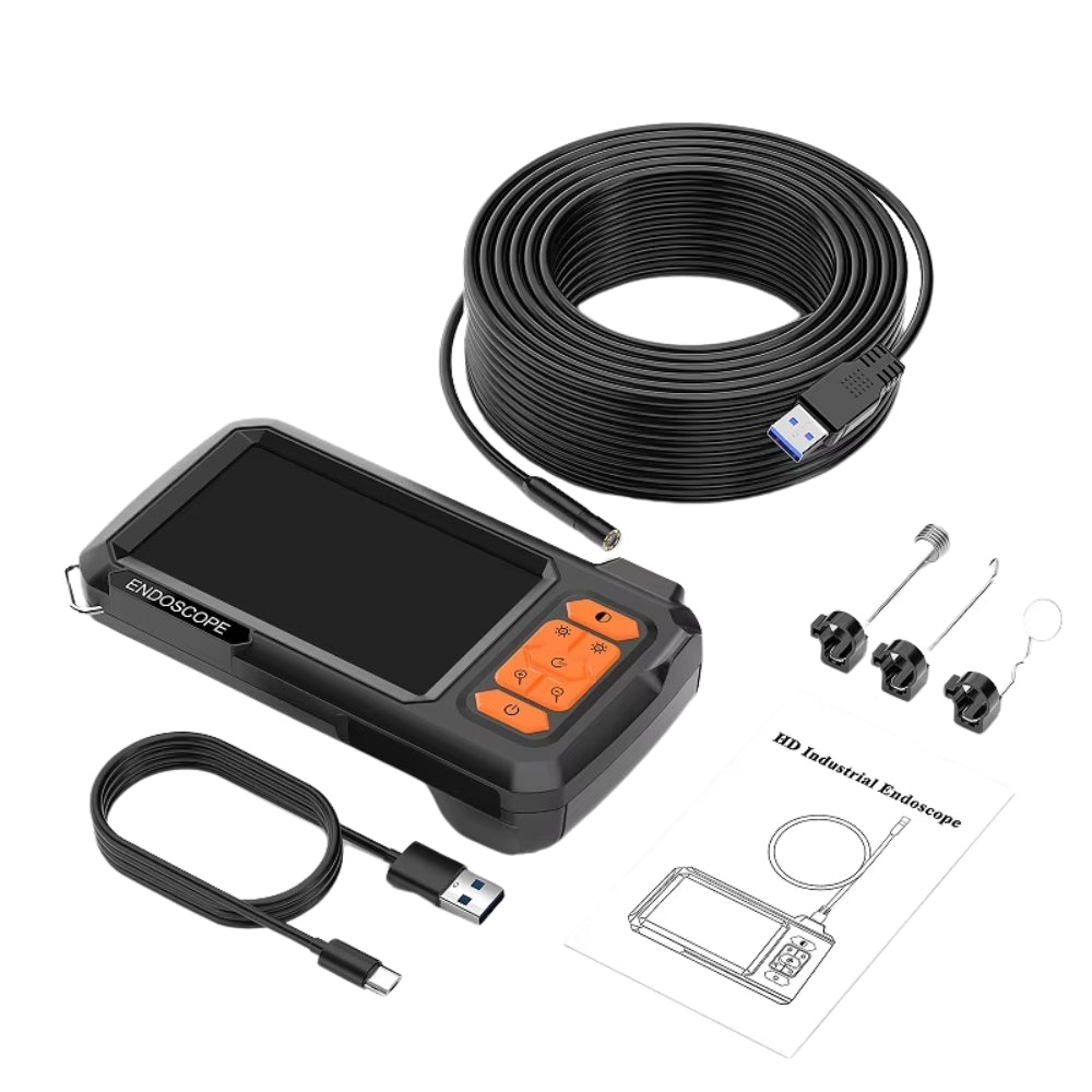 4.3" Screen Industrial Endoscope 1080P Hd Borescope Other Electronics