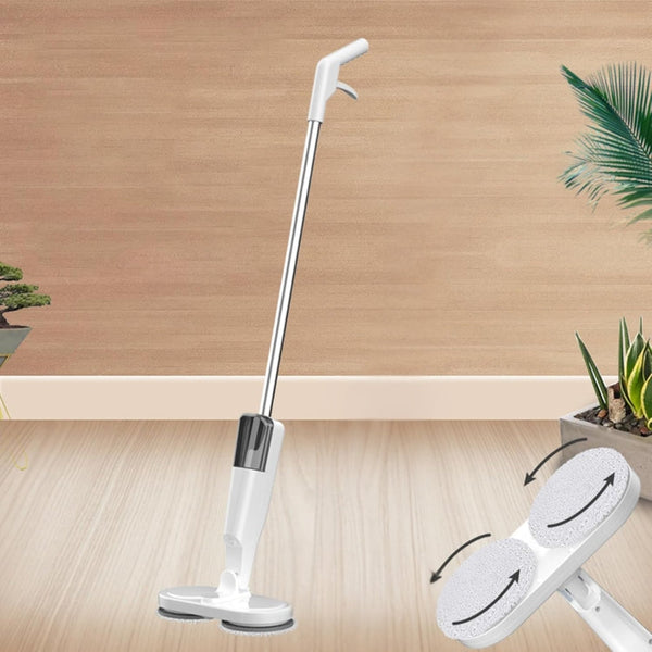 Double Head Electric Spin Mop Cleaner Floor Polisher Sweeper Usb Mops Brooms & Scrubbers