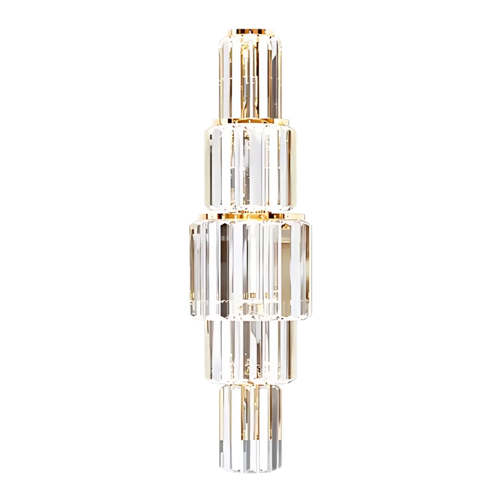 3 Layers Crystal Wall Lamp Sconce Light Lamps