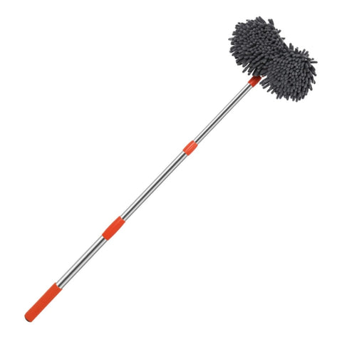 Car Wash Mop With Double Brush Head And Telescopic Handle Car Cleaning Tools
