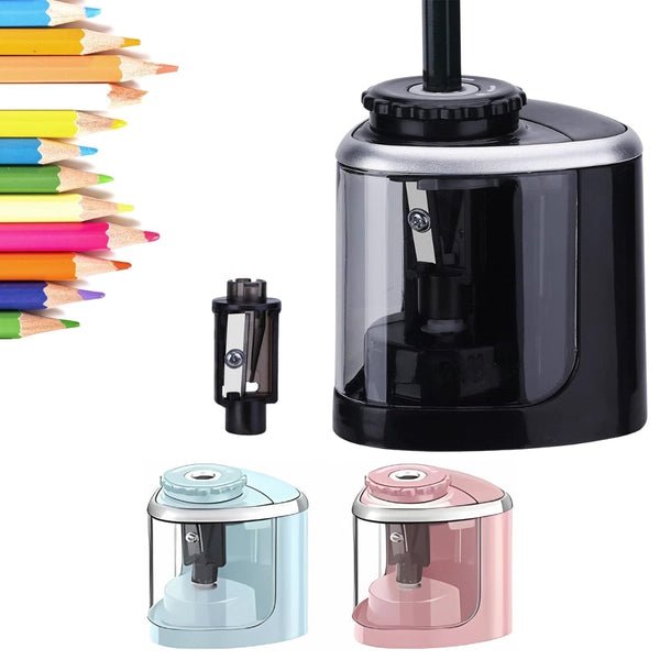 Electric Pencil Sharpener Safe Steel Blade Pencil Sharpeners