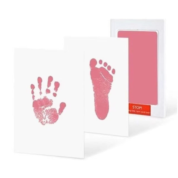 Newborn Little One Diy Hand And Footprint Kit Ink Pads