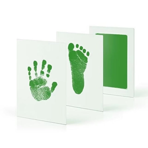 Newborn Little One Diy Hand And Footprint Kit Ink Pads