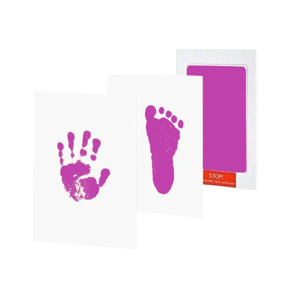Newborn Little One Diy Hand And Footprint Kit Ink Pads