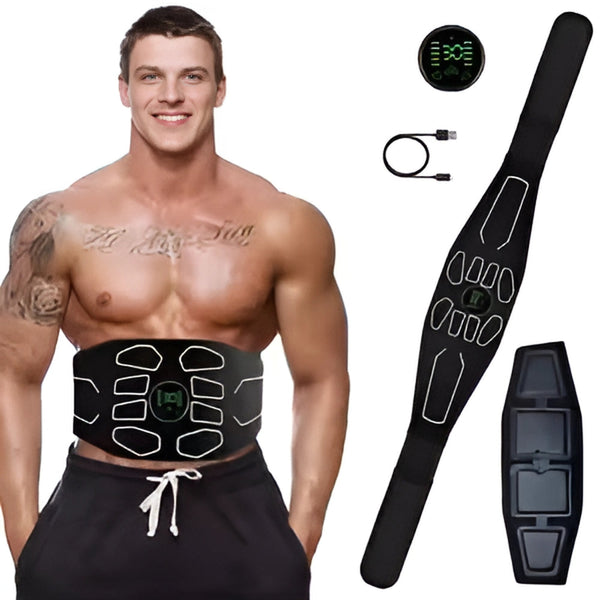 Abdominal Massager Waist Belt Ems Muscle Stimulator Device Massagers