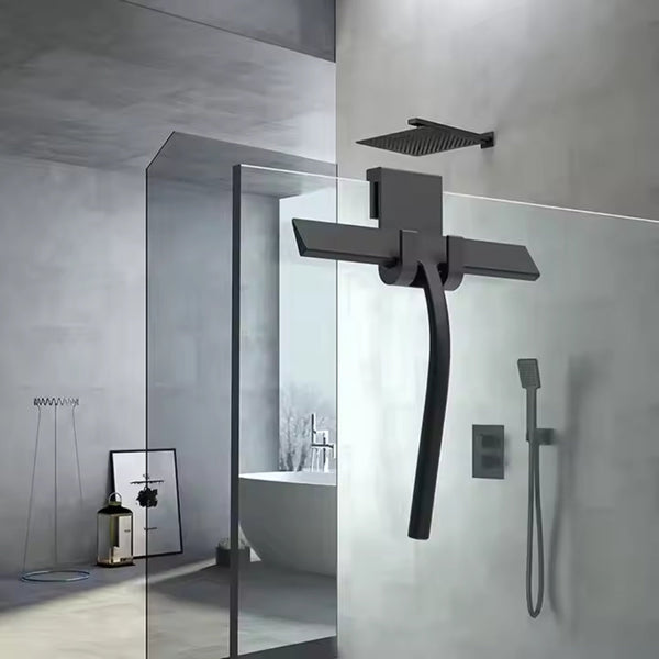 Shower Squeegee Glass Clean Scraper With Handle Squeegees & Window Cleaning