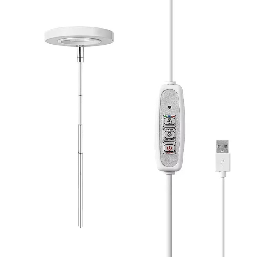 Led Plant Growth Light Usb Timer Adjustable Height Decorative Lighting