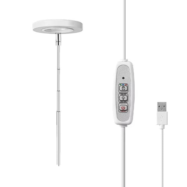 Led Plant Growth Light Usb Timer Adjustable Height Decorative Lighting