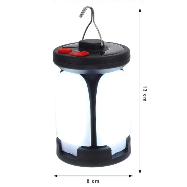 Solar Led Camping Lantern Rechargeable Power Bank Foldable Light Modes Lanterns