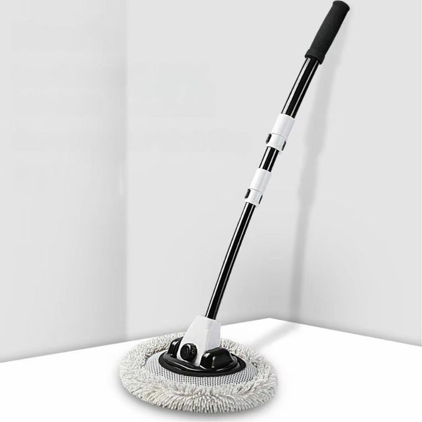 Chenille Car Wash Brush Telescoping Long Handle Cleaning Mop Tool Car Cleaning Tools