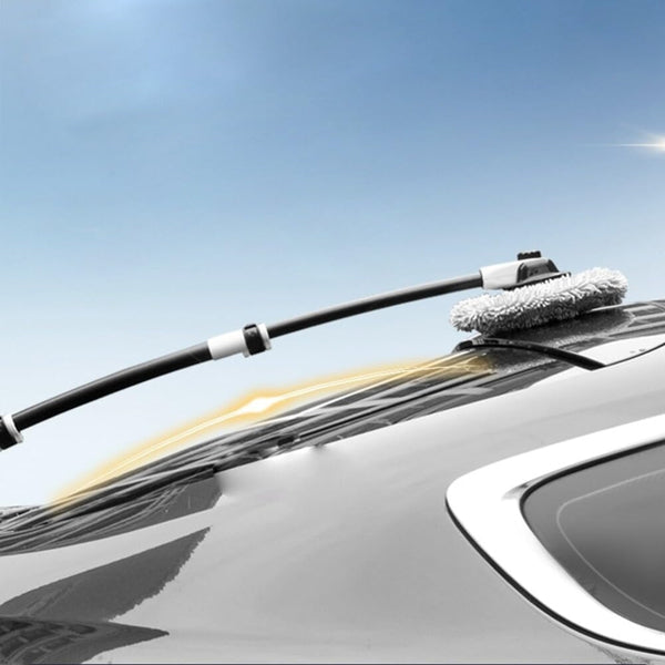 Chenille Car Wash Brush Telescoping Long Handle Cleaning Mop Tool Car Cleaning Tools