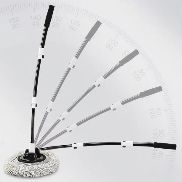 Chenille Car Wash Brush Telescoping Long Handle Cleaning Mop Tool Car Cleaning Tools