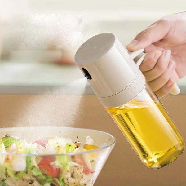 Oil Spray Bottle Glass Cooking Dispenser Oil & Vinegar Dispensers