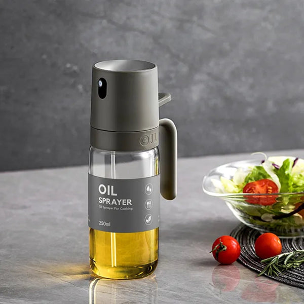 Oil Spray Bottle Glass Cooking Dispenser Oil & Vinegar Dispensers