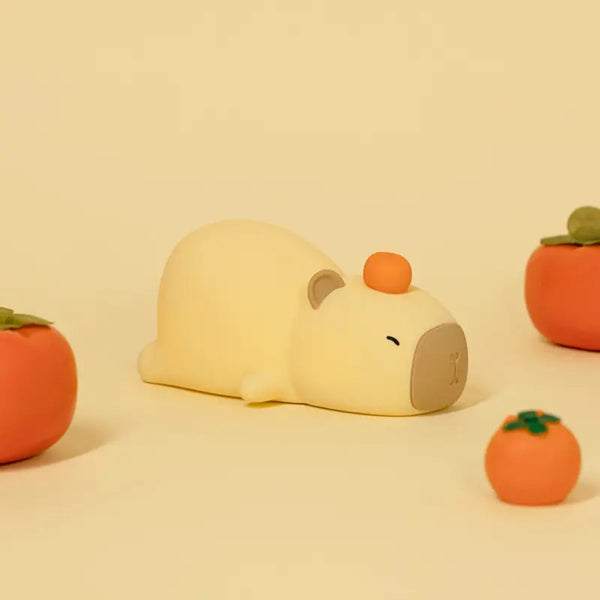 Capybara Silicone Night Light Usb Rechargeable Dimmable Lamp Night Lights