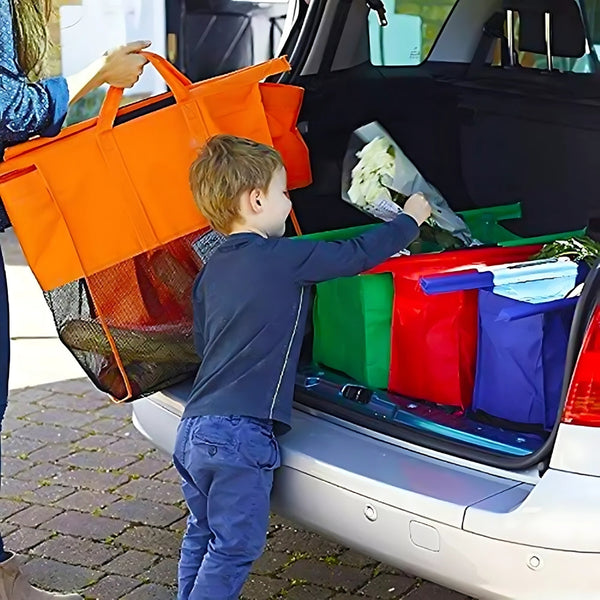 Foldable Reusable Grocery Shopping Bags Set Reusable Shopping Bags