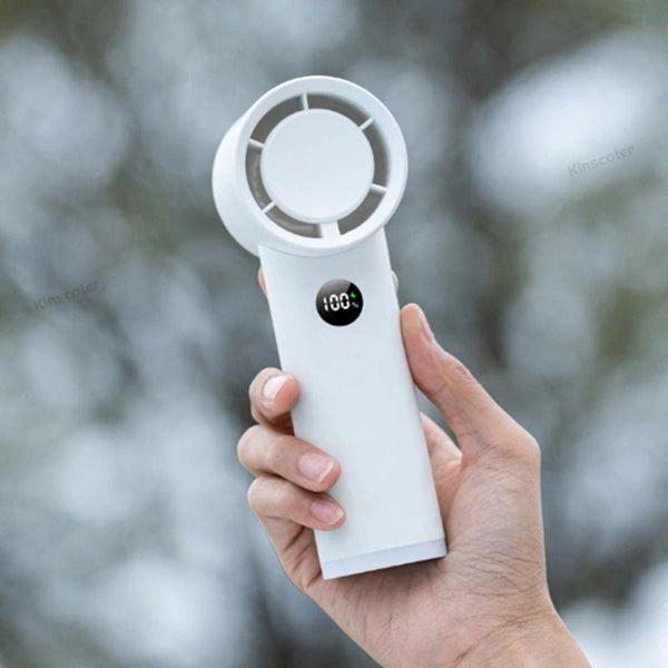 Handheld Turbo Fan 100 Speed Rechargeable Mini Hand Fans