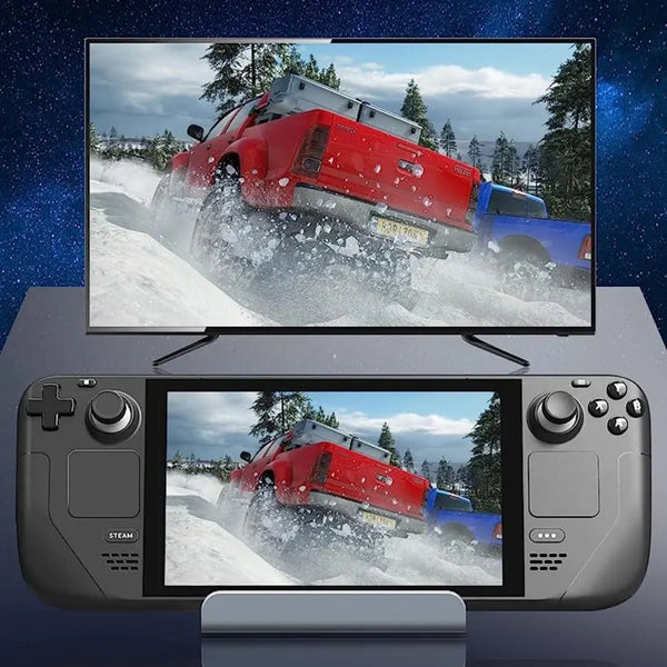 Steam Deck 6 In 1 Docking Station With Hdmi 4K Usb 3.0 Ethernet And 60W Pd Chargers & Docking Stations