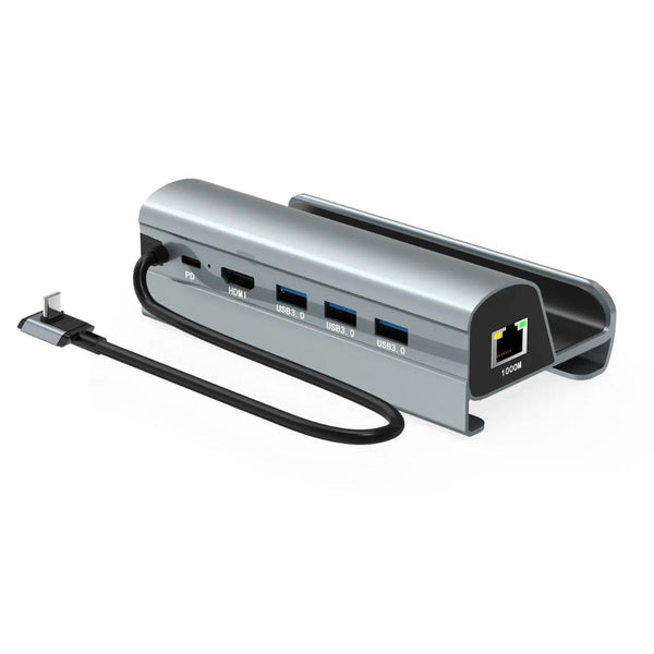 Steam Deck 6 In 1 Docking Station With Hdmi 4K Usb 3.0 Ethernet And 60W Pd Chargers & Docking Stations