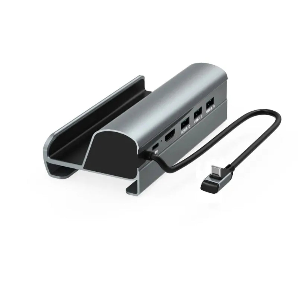 Steam Deck 6 In 1 Docking Station With Hdmi 4K Usb 3.0 Ethernet And 60W Pd Chargers & Docking Stations