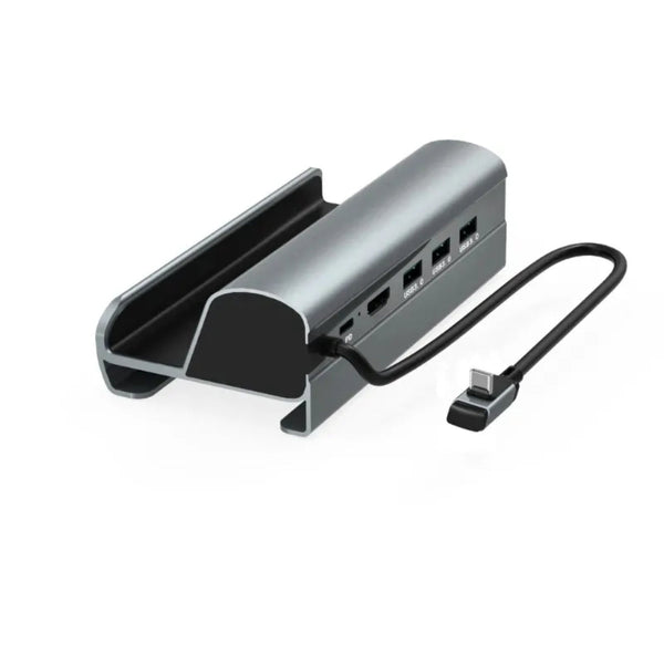 Steam Deck 6 In 1 Docking Station With Hdmi 4K Usb 3.0 Ethernet And 60W Pd Chargers & Docking Stations