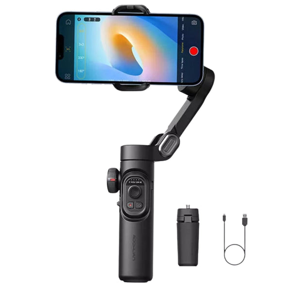 Smartphone Gimbal Stabilizer 3 Axis Handheld For Iphone & Android Stabilizers