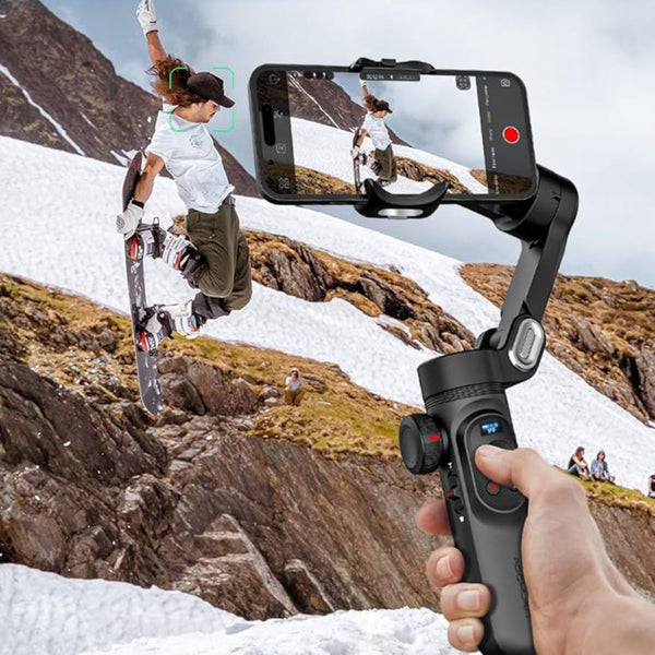 Smartphone Gimbal Stabilizer 3 Axis Handheld For Iphone & Android Stabilizers