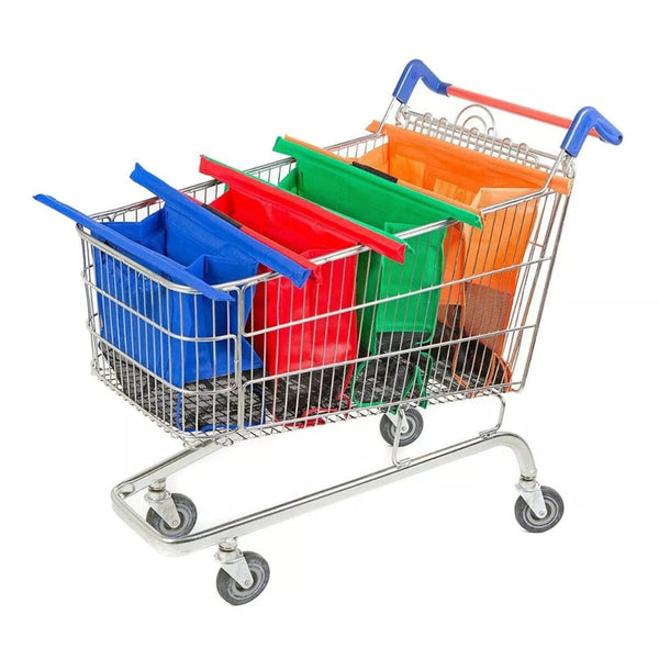 Foldable Reusable Grocery Shopping Bags Set Reusable Shopping Bags