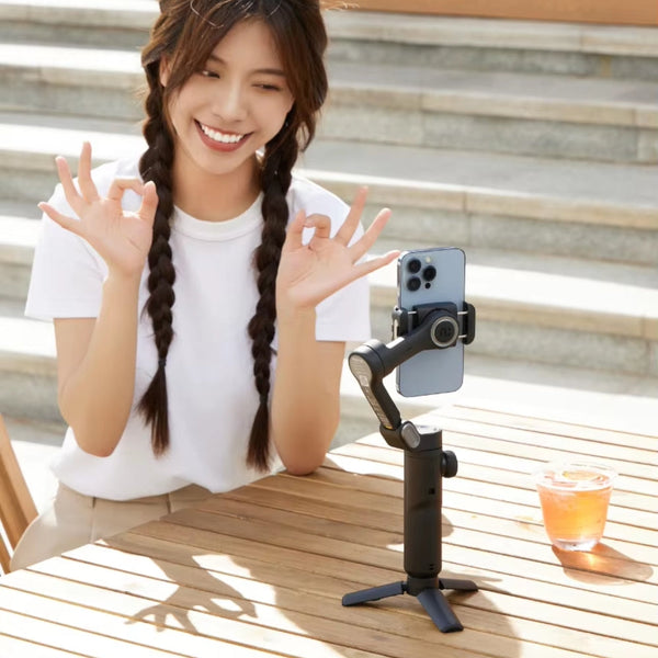 Smartphone Gimbal Stabilizer 3 Axis Handheld For Iphone & Android Stabilizers