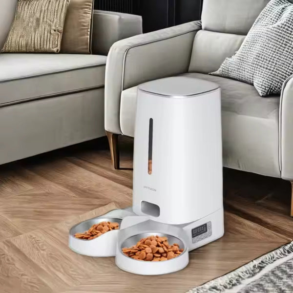 Wifi Automatic Cat Feeder With App Control 4L Food Dispenser Dog Automatic Feeders