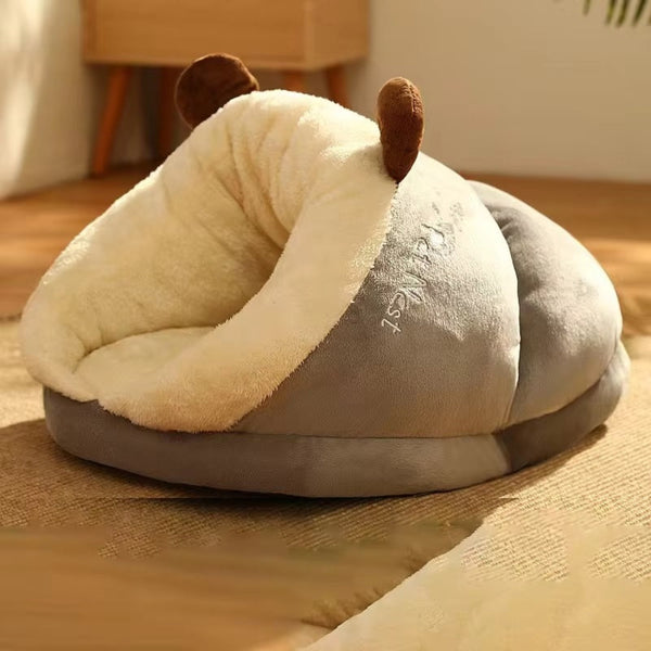 Foldable Slipper Shaped Pet Bed House For Cats And Dogs Pet Beds