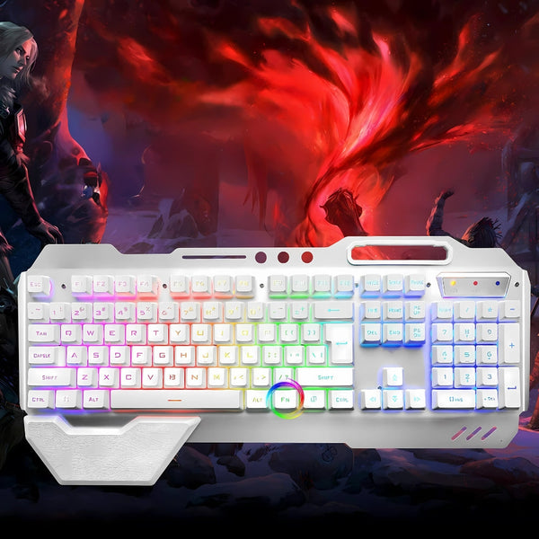 Rgb Led Backlit Wireless Gaming Keyboard Mouse Set Keyboard & Mouse Bundles