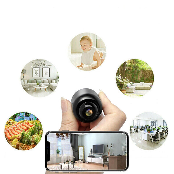 Mini Wifi Hidden Camera 1080P Hd Wireless Night Vision Motion Detection Security Cameras