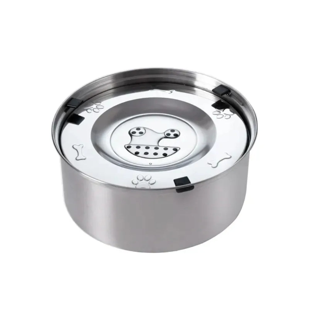 No Spill Dog Water Bowl Anti Splash Non Slip Feeder Dog Bowls