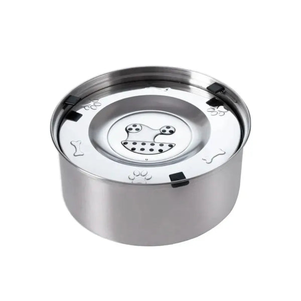 No Spill Dog Water Bowl Anti Splash Non Slip Feeder Dog Bowls