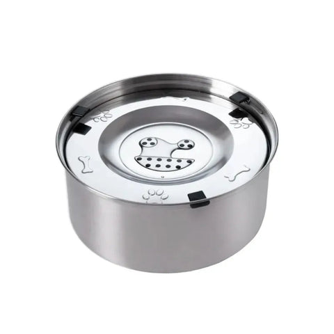 No Spill Dog Water Bowl Anti Splash Non Slip Feeder Dog Bowls