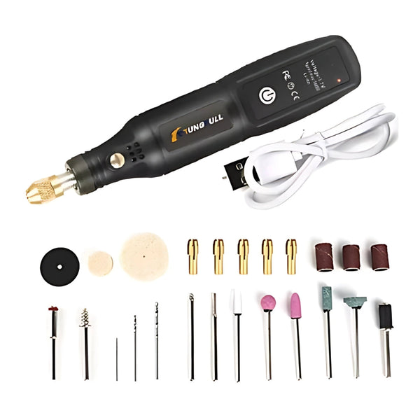 Cordless Usb Rotary Tool Mini Electric Drill Rechargeable Engraving And Polishing Machine Rotary Tools