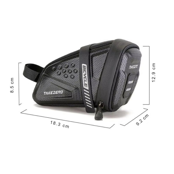 Bike Saddle Bag Hard Shell Rear Storage For Road And Mountain Bikes Bicycle Transport Cases & Bags