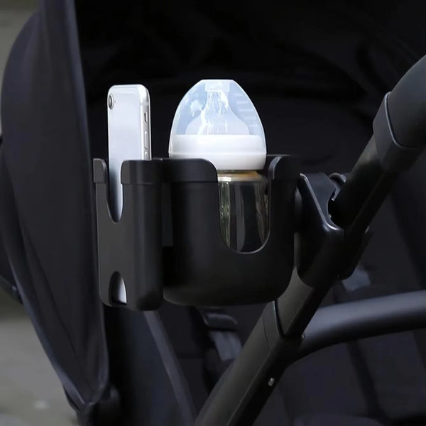 Pram Cup And Phone Holder Anti Slip Stroller Bottle Accessories Pram Cup Holders & Snack Trays