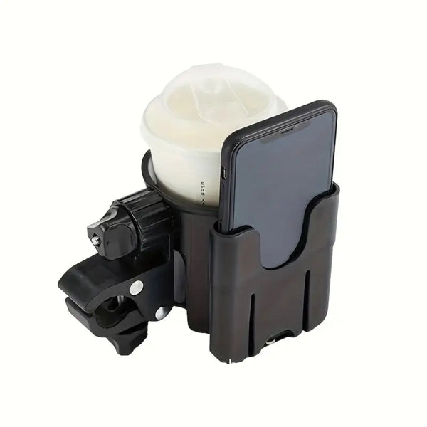 Pram Cup And Phone Holder Anti Slip Stroller Bottle Accessories Pram Cup Holders & Snack Trays