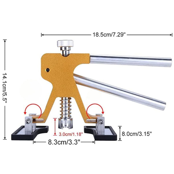 Car Dent Puller Kit Paintless Repair Suction Cup Set Dent Repair Kits & Tools