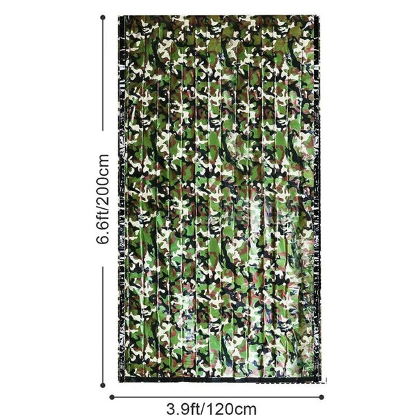 Camouflage Waterproof Emergency Sleeping Bag For Outdoor Camping And Survival Sleeping Bags